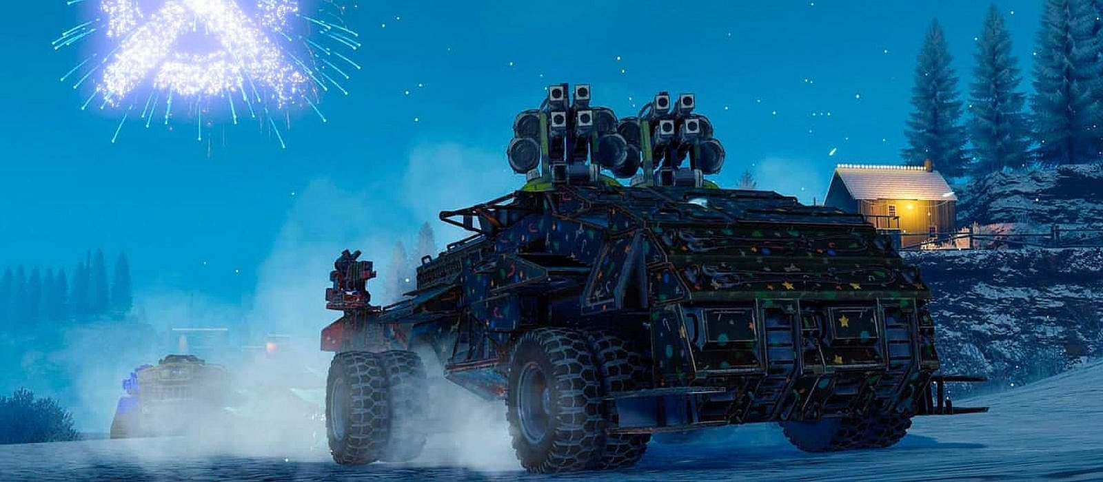 В Crossout началась «Снежная буря» с новогодними событиями и подарками